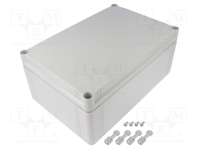 Enclosure: multipurpose; X: 200mm; Y: 300mm; Z: 132mm; FPC; IP66,IP67