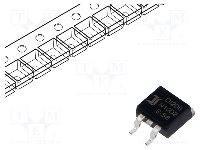 Transistor: N-MOSFET; unipolar; 100V; 185A; Idm: 950A; 340W