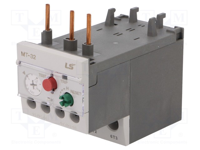 Thermal relay; Series: METASOL; Auxiliary contacts: NO + NC; 6÷9A