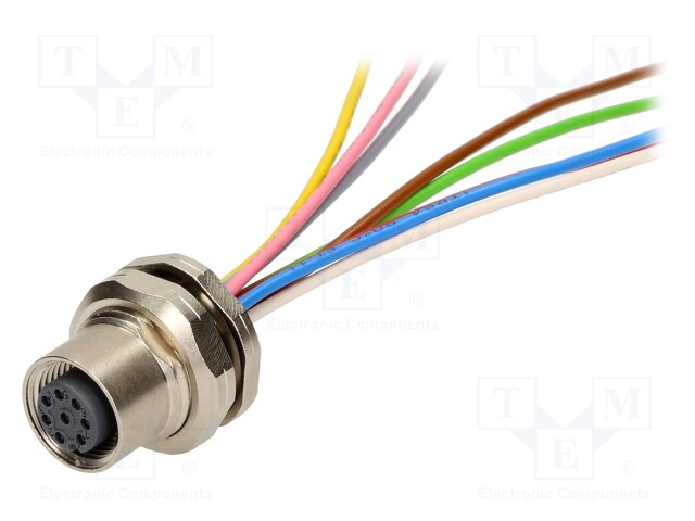 Socket; M12; PIN: 8; female; A code-DeviceNet / CANopen; cables