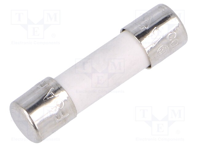 Fuse: fuse; 8A; 250VAC; ceramic,cylindrical; 5x20mm; Package: bulk