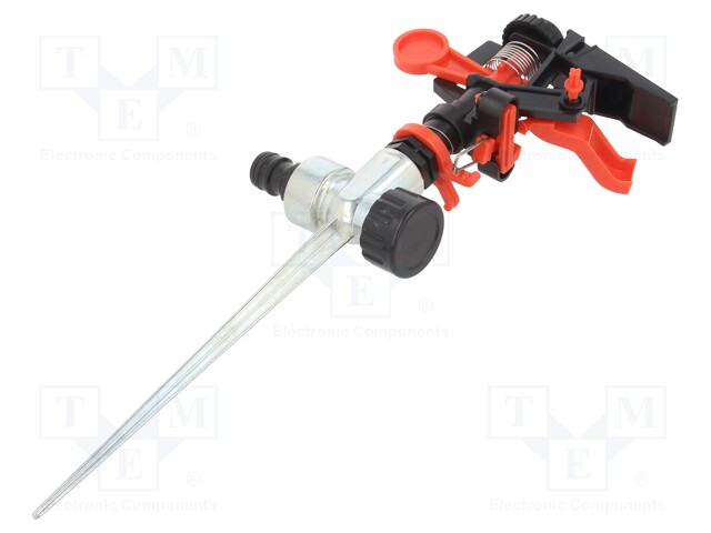 Revolving sprinkler; ABS,zinc alloy; impulse