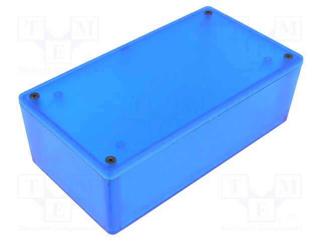 Enclosure: multipurpose; X: 82mm; Y: 152mm; Z: 50mm; 1591; ABS; blue