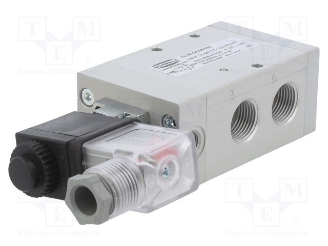 Pneumatic module: electromagnetic valve; 24VDC; Thread: G 3/8"