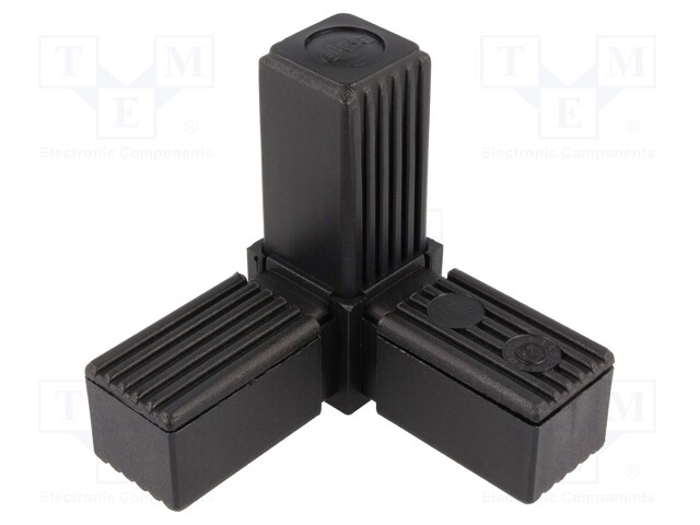 Mounting coupler; for profiles; Mat: polyamide; -30÷100°C; I: 77mm