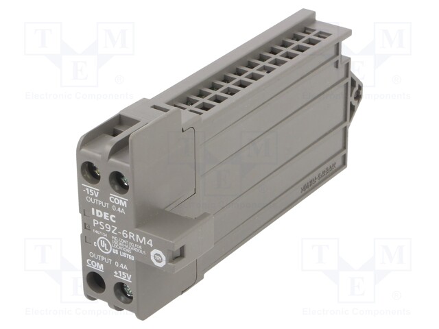 Module: extension; 12W; 15VDC; -15VDC; 400mA; 24VDC; 90g; OUT: 2; 24V