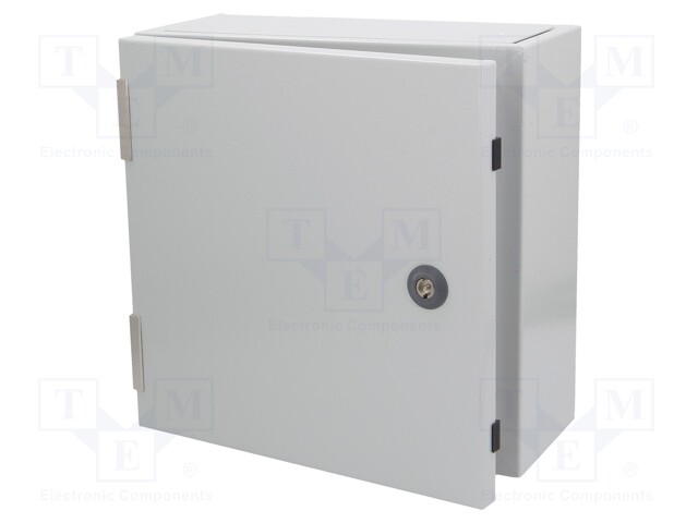 Enclosure: multipurpose; X: 300mm; Y: 300mm; Z: 150mm; SR2; steel