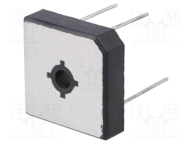 Single-phase bridge rectifier; Urmax: 50V; If: 35A; Ifsm: 400A