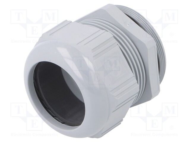 Cable gland; M63; Mat: polyamide; dark grey