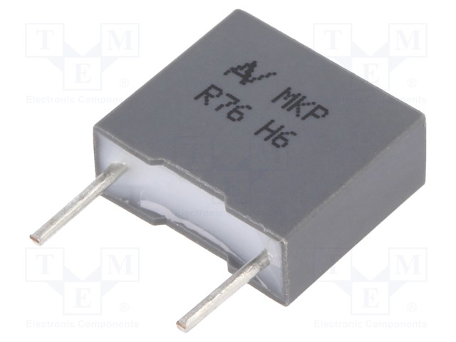 Capacitor: polypropylene; 1nF; 7.5mm; ±5%; 10x4x9mm; -55÷105°C