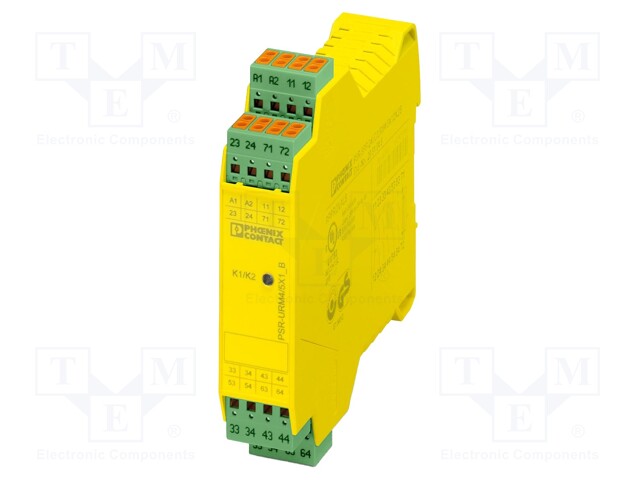 Module: safety relay; 24VDC; IN: 2; for DIN rail mounting; IP20