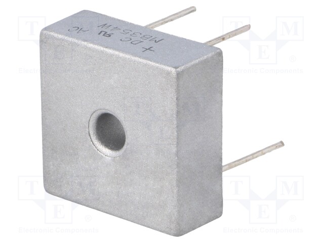 Single-phase bridge rectifier; Urmax: 400V; If: 35A; Ifsm: 400A