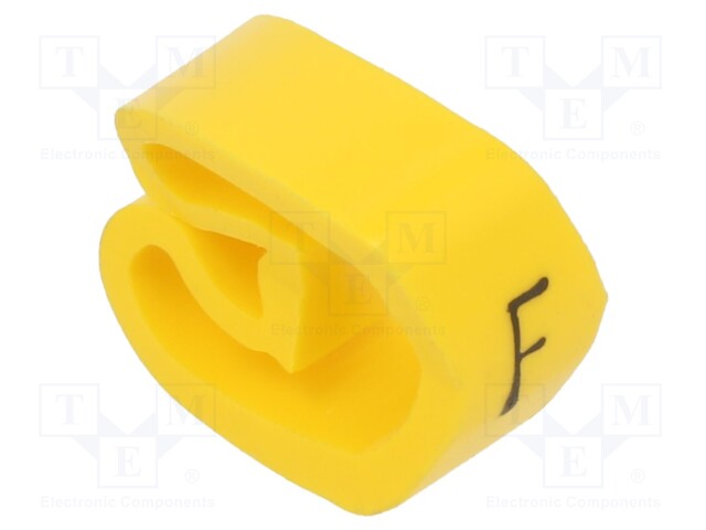 Markers for cables and wires; Label symbol: F; 8÷16mm; PVC; PA