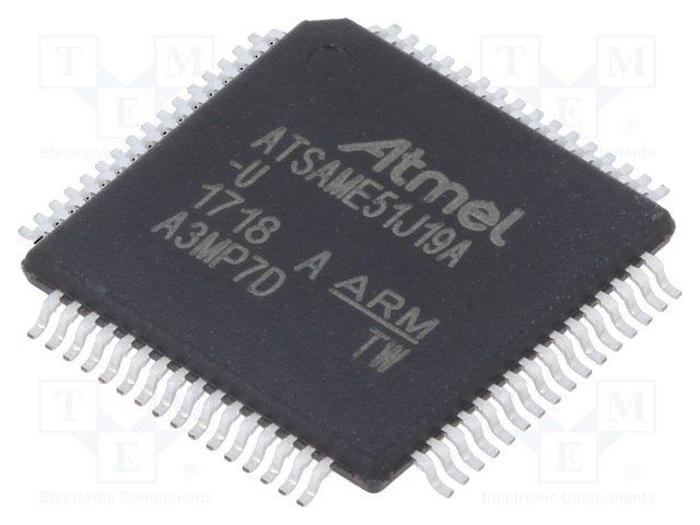 ARM microcontroller; SRAM: 192kB; Flash: 512kB; TQFP64; RAM: 192kB