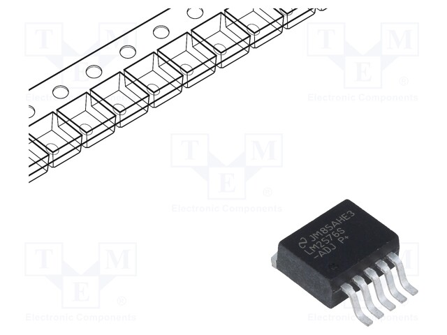 IC: PMIC; DC/DC converter; Uin: 4÷40V; Uout: 1.23÷37V; TO263-5; buck