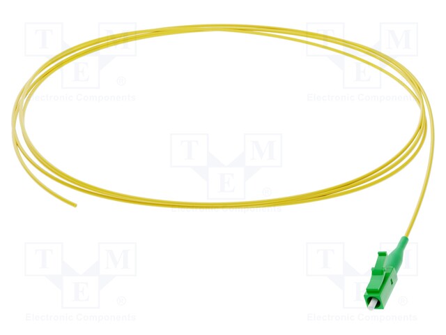 Optic fiber pigtail; LCA; 2m; Optical fiber: 900um; yellow