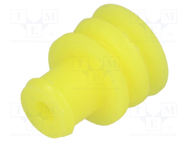 Gasket for wire; Superseal 1.5; yellow; Øcable: 1.8÷2.4mm