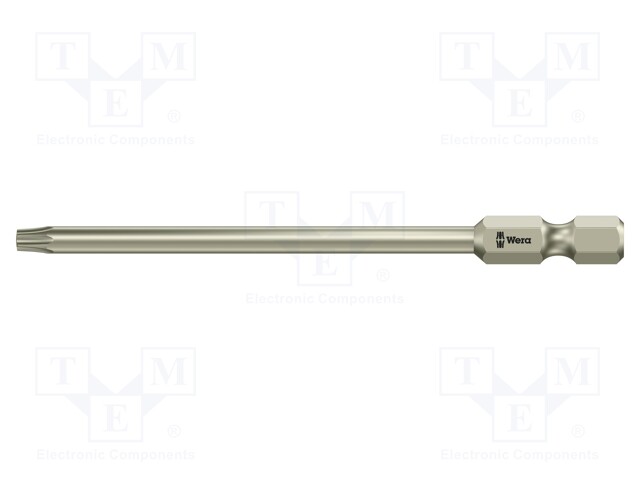 Screwdriver bit; Torx® with protection; T15H; Overall len: 89mm