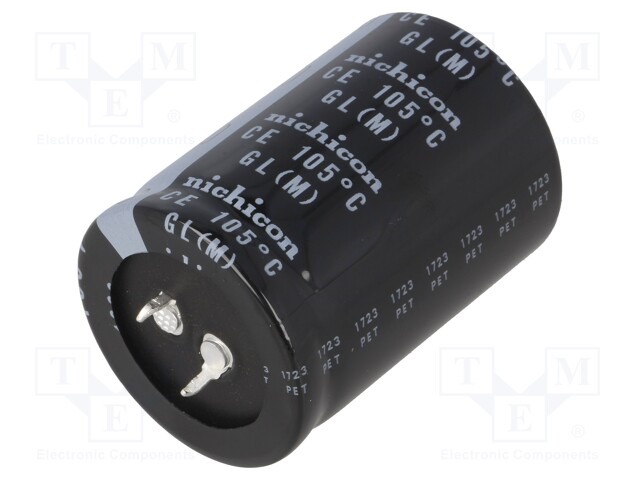 Capacitor: electrolytic; SNAP-IN; 1000uF; 400VDC; Ø35x50mm; ±20%