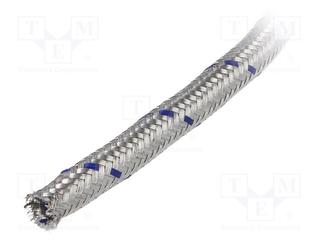 Protective tube; ØBraid : 11mm; galvanised steel; -100÷300°C