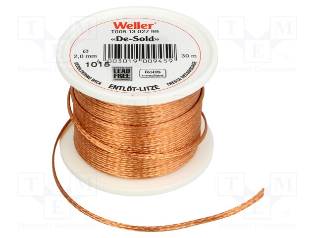 Tape: desoldering; W: 2mm; L: 30m