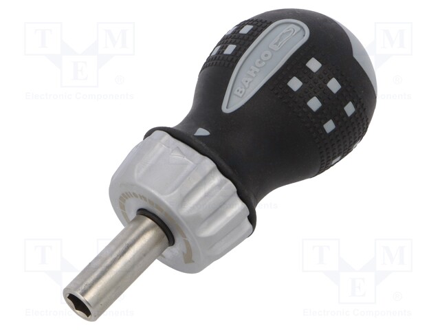 Screwdriver handle; with ratchet; Blade length: 68mm