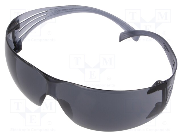 Safety spectacles; Lens: gray; Classes: 1