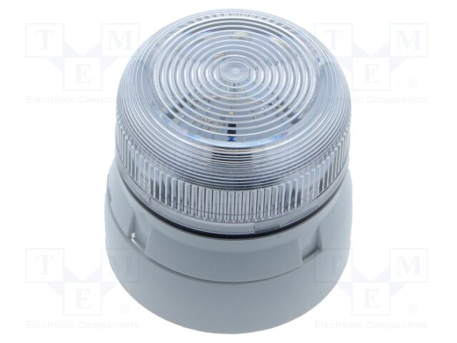 Signaller: lighting; flashing light; white; Flashguard; IP65