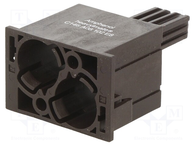 Connector: HDC; module; male; C146,Quintax,heavy|mate M; PIN: 2