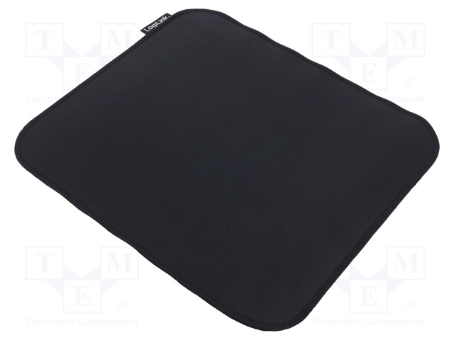 Mouse pad; black; 250x220mm