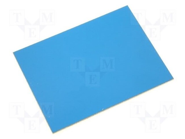 Laminate; FR4; 1.5mm; L: 100mm; W: 75mm; Copper plating th: 35um