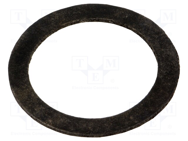 Gasket; chloroprene; D: 1.5mm; Øint: 31.5mm; Øout: 42mm; M32; black