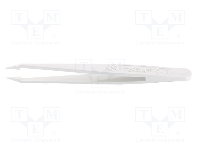 Tweezers; Blade tip shape: sharp; Tweezers len: 115mm; ESD