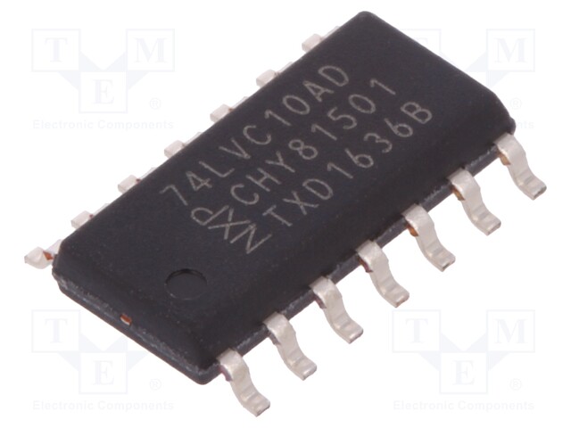 IC: digital; NAND; Channels: 3; IN: 3; SMD; SO14; Series: LVC