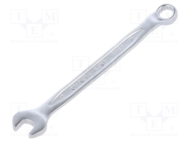 Wrench; bent,combination spanner; 8mm; Chrom-vanadium steel