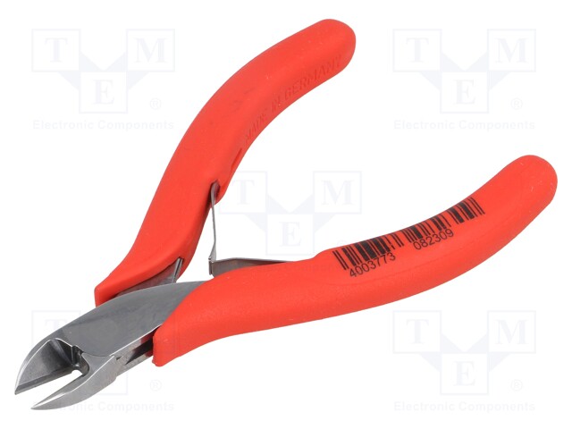 Pliers; side,cutting; plastic handle; Pliers len: 115mm