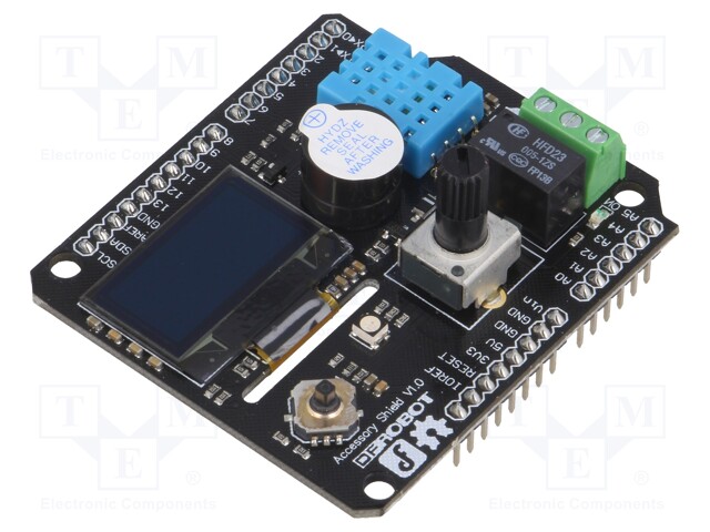 Module: shield; DHT11; Application: ARDUINO