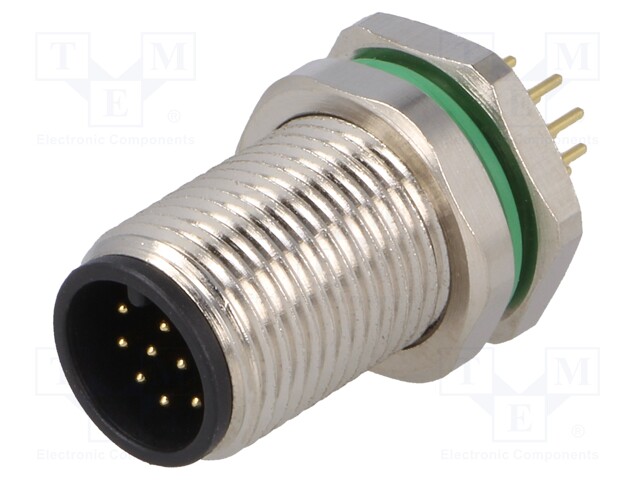 Socket; M12; PIN: 12; male; A code-DeviceNet / CANopen; THT; IP67