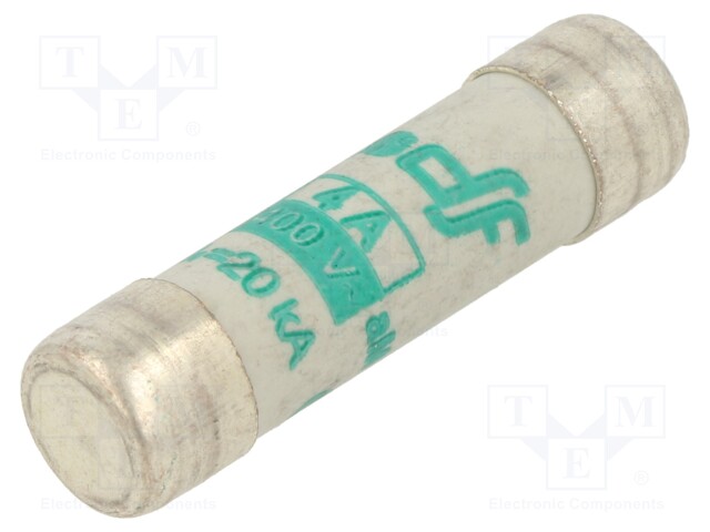 Fuse: fuse; aM; 4A; 400VAC; ceramic,cylindrical,industrial; 8x31mm