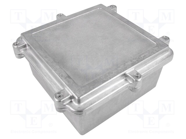 Enclosure: multipurpose; X: 162mm; Y: 162mm; Z: 80mm; aluminium; IP67