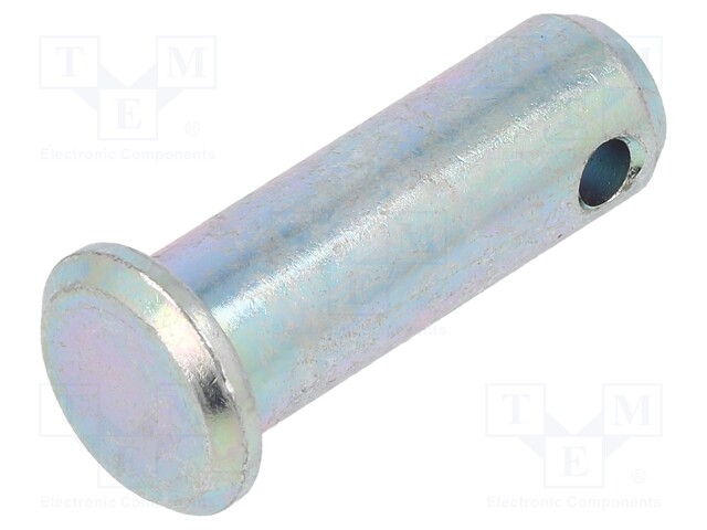 Clevis pin; steel; BN: 483; Ø: 12mm; L: 35mm; DIN: 1434; V: with hole