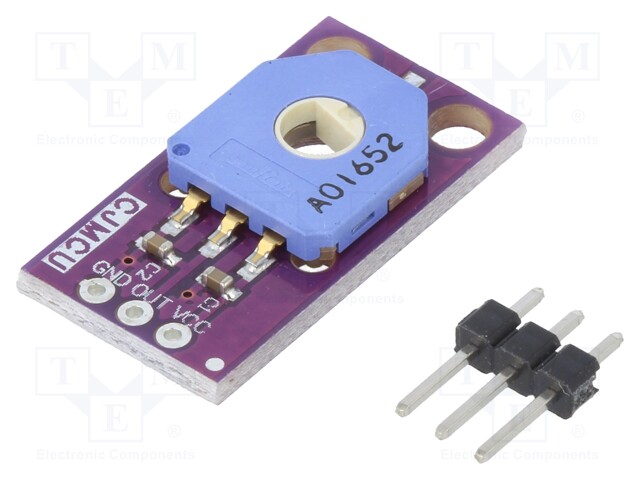 Sensor: rotation; Output signal: analog; 10kΩ; ±30%; 0±333.3°