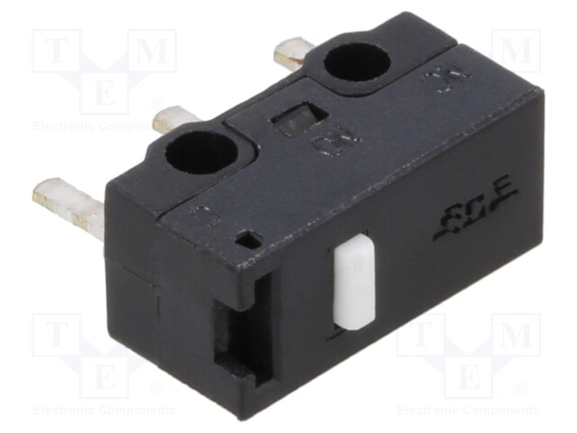 Microswitch SNAP ACTION; without lever; SPDT; 0.05A/30VDC; Pos: 2