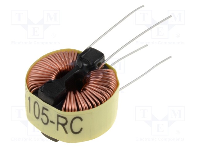 Inductor: wire; THT; 4.25mH; 1A; 125mΩ