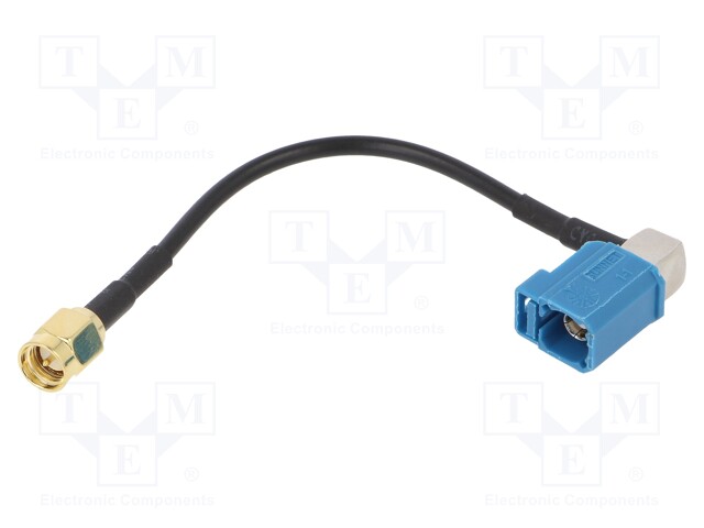 Antenna adapter; Fakra GSM socket,SMA-A plug; straight,angled