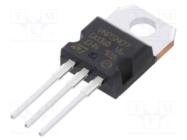 IC: power switch; low-side; Channels: 1; THT; TO220-3; 3.5A; 31W