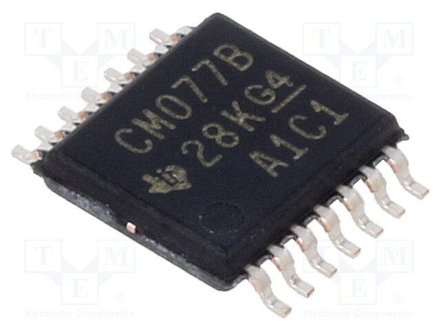 IC: digital; XNOR; Ch: 4; IN: 4; CMOS; SMD; TSSOP14; 3÷18VDC; -55÷125°C