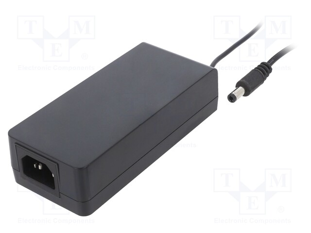 Power supply: switched-mode; 24VDC; 3.75A; Out: 5,5/2,5; 90W; 88.5%