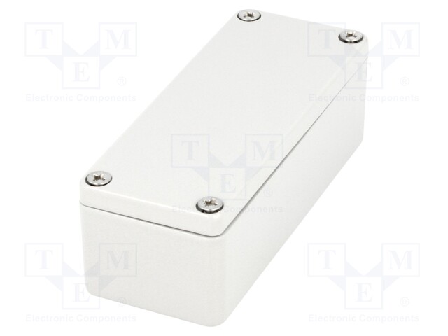 Enclosure: multipurpose; X: 36mm; Y: 90mm; Z: 30mm; aluminium; IP67