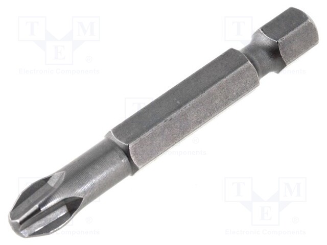 Screwdriver bit; Phillips; PH3; Overall len: 50mm; Torsion